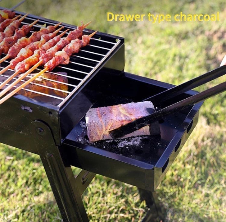 Portable Folding BBQ Grill, Camping Grill, Portable Folding Lightweight Smoker Grill, BBQ Grill for Outdoor Camping Picnic Portable Folding BBQ Grill, Camping Grill, Portable Folding Lightweight Smoker Grill, BBQ Grill for Outdoor Camping Picnic